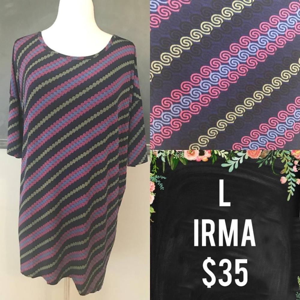 NEW LuLaRoe Irma Tunic L SLINKY